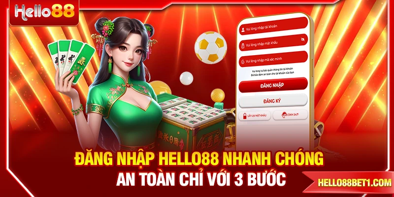 Đăng Nhập HELLO88 Nhanh Chóng, An Toàn Chỉ Với 3 Bước