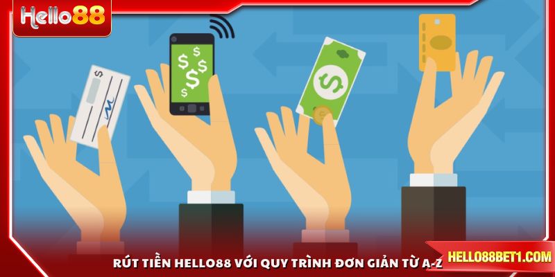 Rút tiền HELLO88 với quy trình đơn giản từ A-Z