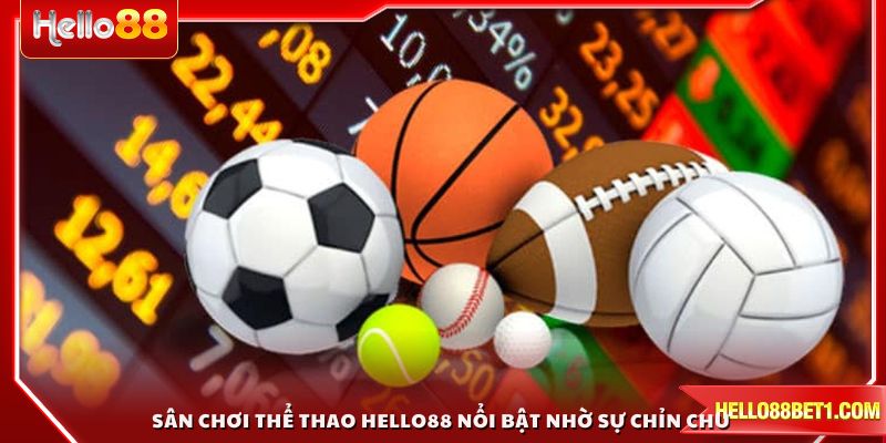 Sân chơi Thể Thao HELLO88 nổi bật nhờ sự chỉn chu