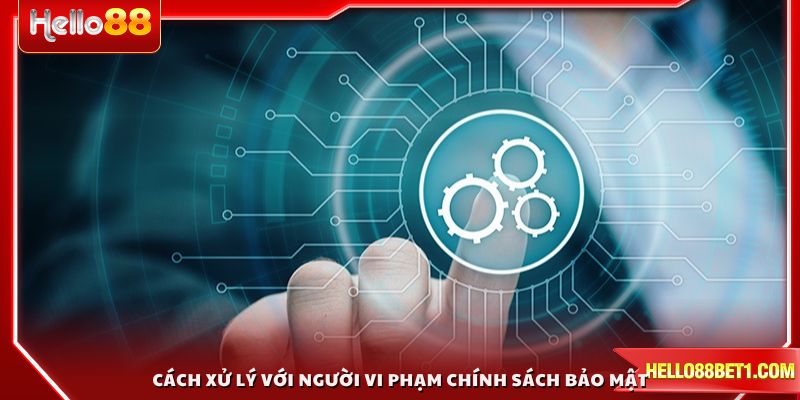 Sẽ có cách xử lý với người vi phạm Chính Sách Bảo Mật HELLO88