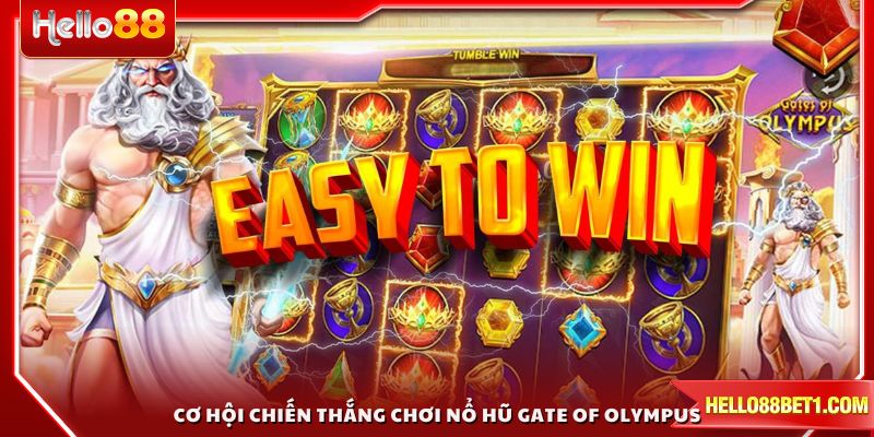 Tối ưu cơ hội chiến thắng khi chơi nổ hũ Gate of Olympus